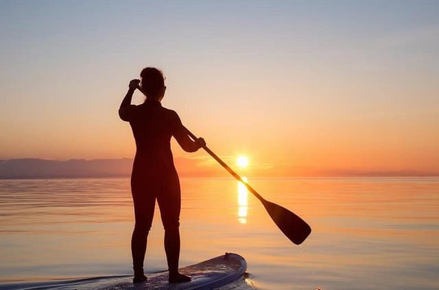 Sunset Experience with Paddle Boarding Tour in Laguna Bacalar