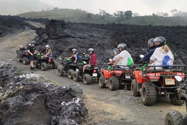 Pacaya Volcano Adventure in ATV from Quetzal Port.
