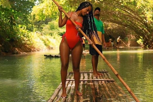 Bamboo Rafting Limestone Foot Massage/Negril 7 Miles Beach/Ricks Cafe Combo