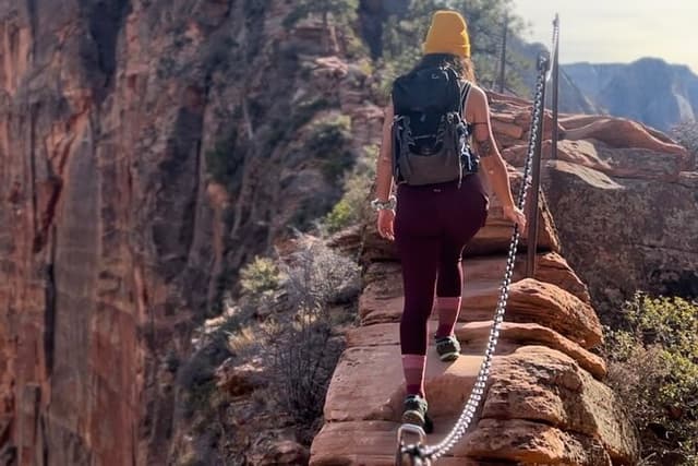 Zion National Park- Private Angels Landing Hike Permit Included