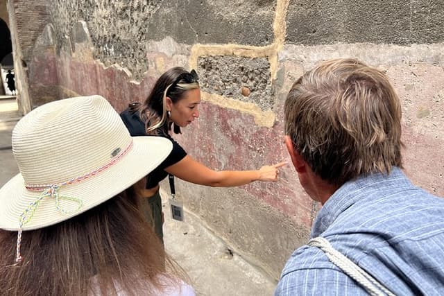Pompeii: Exclusive Tour with an Archaeologist, Max 6 People Group