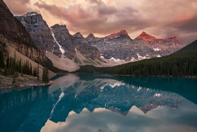 Moraine Lake Sunrise Adventure