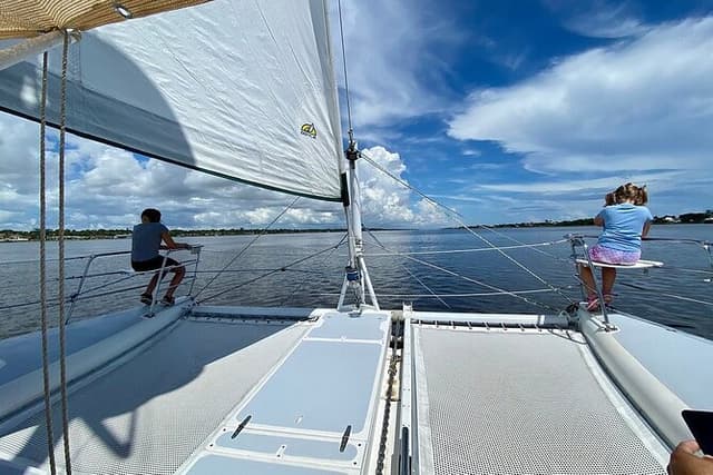 Catamaran Sailing Dolphin/Manatee Watch in Daytona Beach