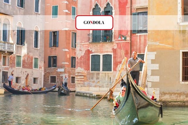 Charming Gondola Ride on the Grand Canal & Gondola Gallery™