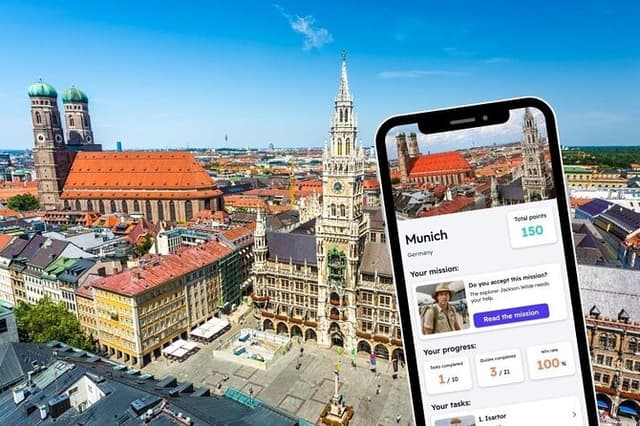 Munich Exploration Private Game and City Tour on your Phone