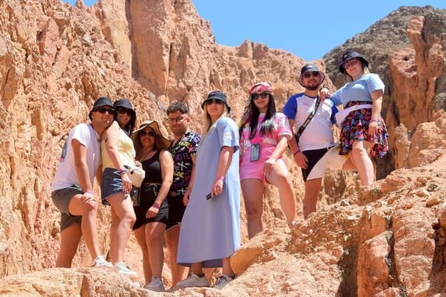 Sharm El Sheikh: Colored Canyon Jeep Tour with Blue Hole & Dahab