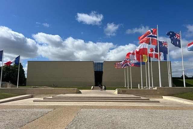 Normandy D-Day Beaches and Caen Memorial Private Tour from Paris