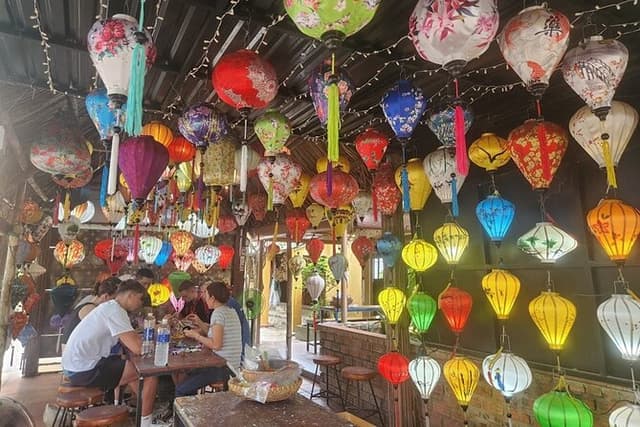 Lantern Making Class -basket Boat- Silk Weaving-Vegetable farming