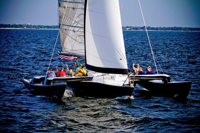 Condor Sailing Fun, Relaxing Public Dolphin & Sightseeing Cruise