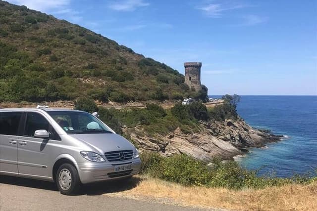 One-day minibus excursion in Cap Corse