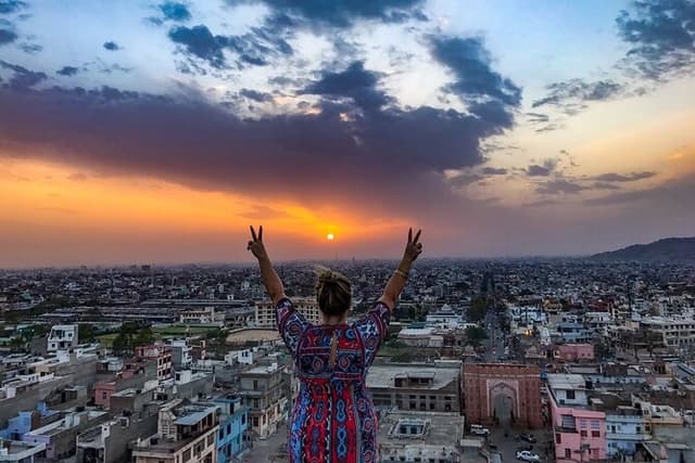 Jaipur Nahargarh Fort Sunset and Night City Tour
