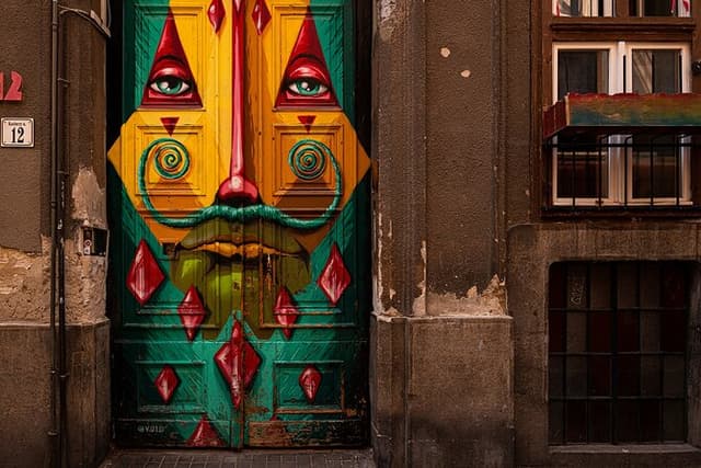 Alternative Street Art Walking Tour of Budapest, including drink.