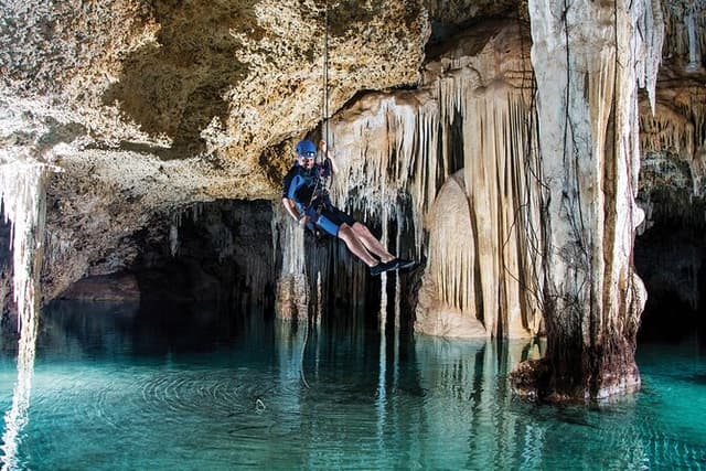 Small-Group Rio Secreto Eco-Park Tour: The Xibalba Challenge