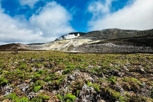 Walk Inside an Active Volcano: Sulfur Mines Fumaroles Experience