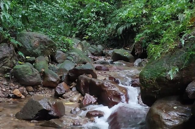 Glide into adventure: Hiking and natural slides