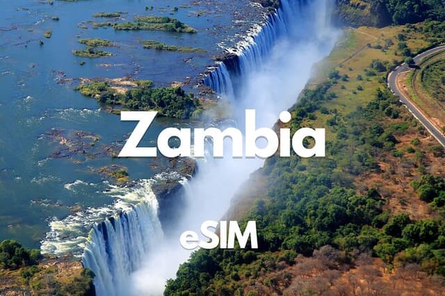 Zambia Data eSIM from 0.5GB daily to 20GB 30 Days