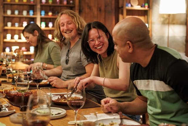 Social Dining & Cooking Around One Table at Argentine Experience