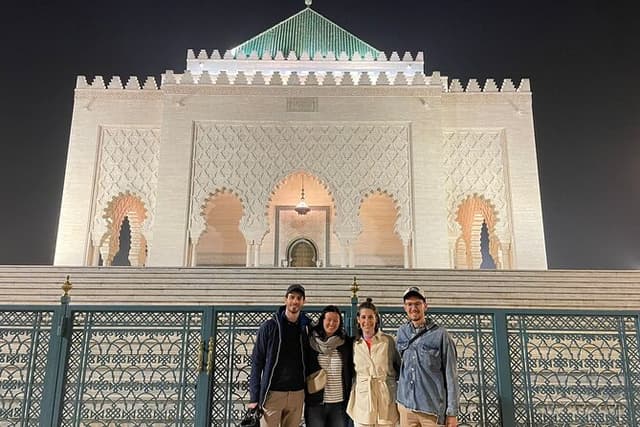 Rabat Walking Tour, City of lights by night