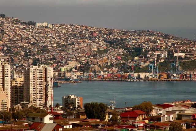 Transfer to San Antonio port prior cruise with tour in Valparaiso and Casablanca