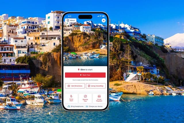 Southern Crete Self Guided Drive from Spili to Triopetra Beaches