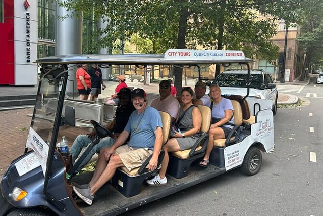 Charlotte's Original Historical City Tour on Eco- Friendly Cart