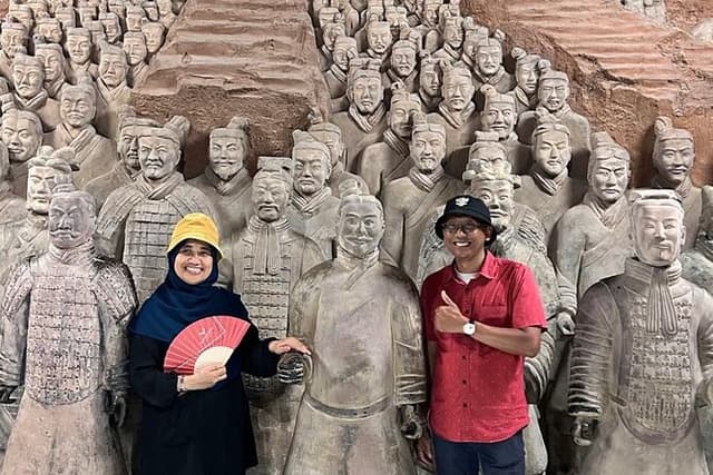 Xian Terracotta Warriors and Banpo Museum Bus Tour