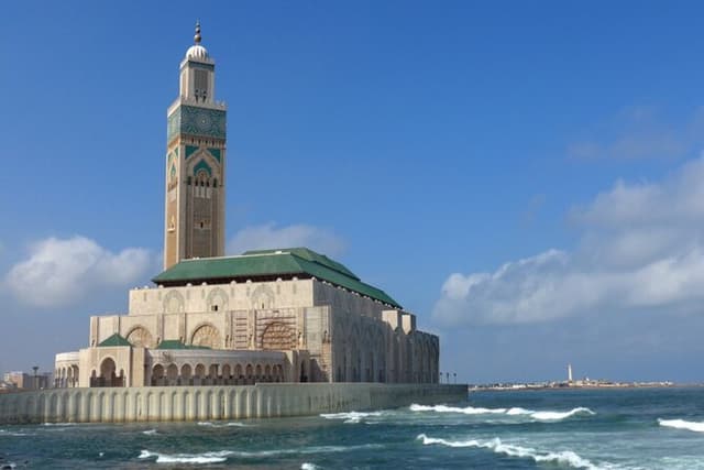 Hassan 2 Mosque, Hubbous, Notre dame de Lourdes with Hotel pickup
