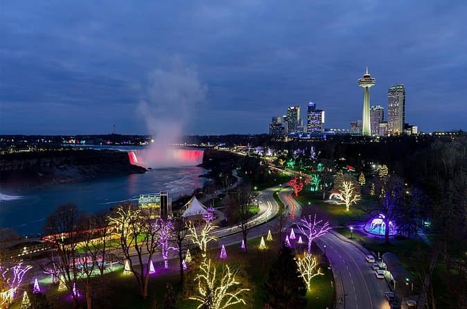 Compare Top Niagara Falls Lights Tours from Toronto