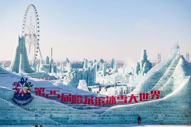 Private Day Time Tour to Harbin Ice Festival