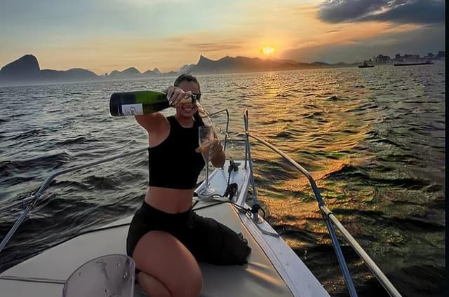 Boat trip in Rio de Janeiro + beer and snacks ️
