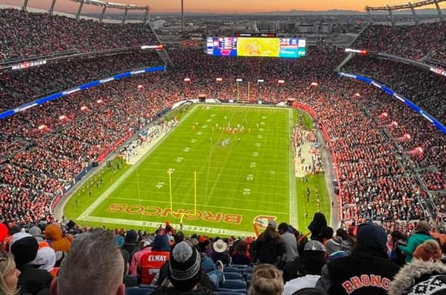 Denver Broncos Football Game Ticket at Empower Field at Mile High