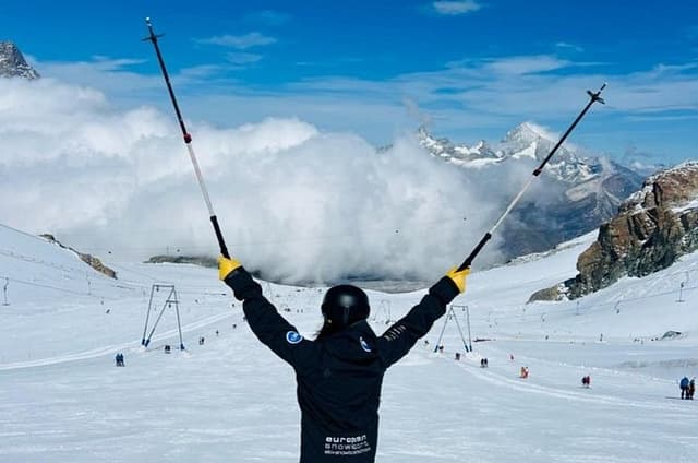Full Day Private Ski Lesson in Zermatt