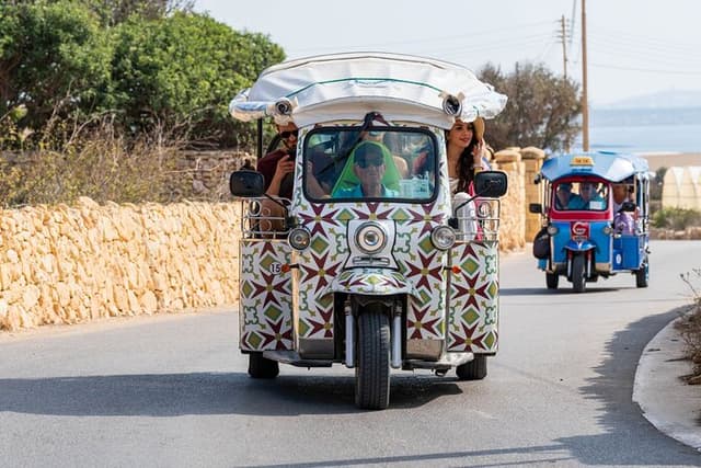 Gozo All Inclusive Chauffeured Tuk Tuk Day Tour - Blue Lagoon