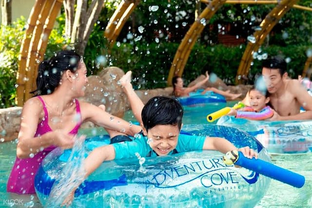 Sentosa Cable Car, SkyHelix, and Adventure Cove Waterpark Entry