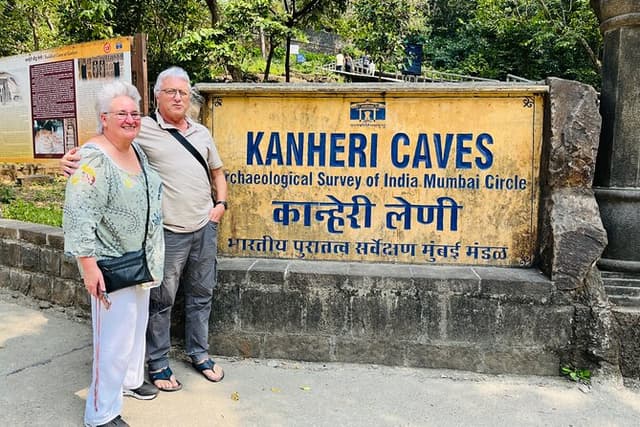 Private Kanheri Caves & Global Pagoda Guided Tour with Transport