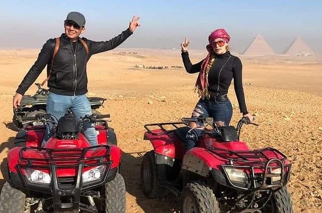 Private Tour in Cairo Tower with ATV Quad Bike and Felucca Ride