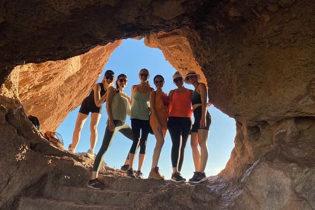 Easy Desert Hike & Yoga with Stunning Views