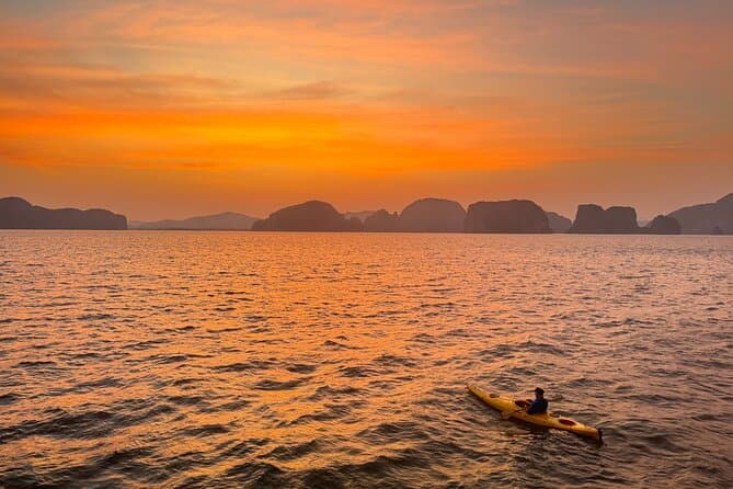 Unforgettable Phang Nga Bay Sunset Sailing Experience