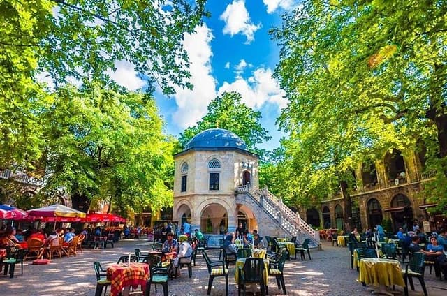 Full-day Bursa & Uludağ Tour Lunch Big cable car.Pick-up Drop-off