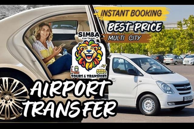 Fun VIP Transfers: All Cities & Airports (1-22p) Pickup All