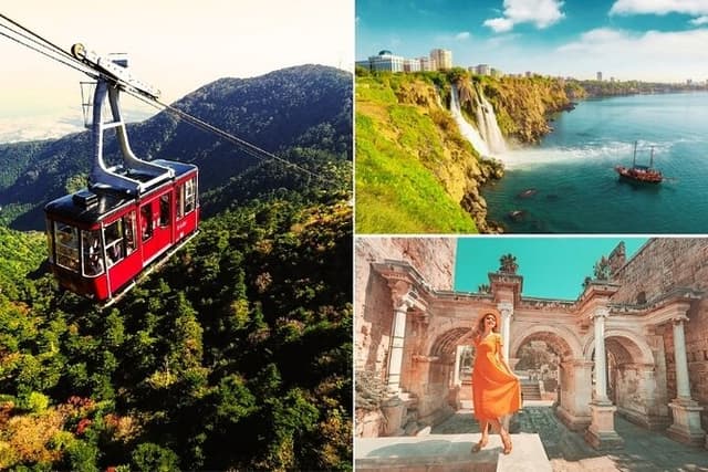Belek /Antalya : City Tour w/ Waterfalls & Boat Trip & Cable Car