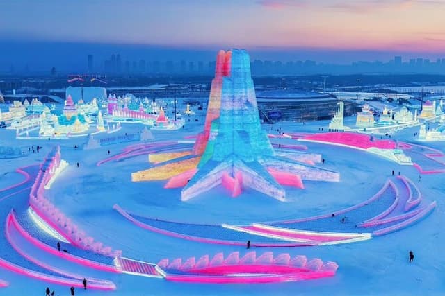 VIP Harbin Ice Festival Private Day Tour