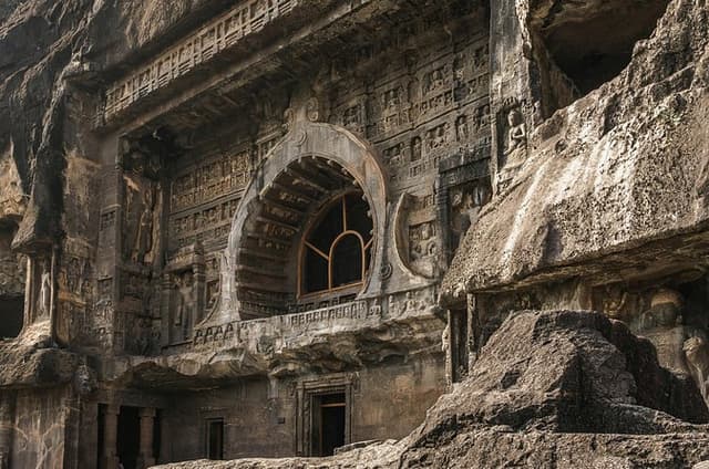 Ajanta & Ellora Caves (One-Day Tour)