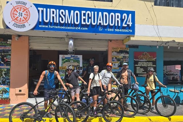 Bike Rental for Pailon del Diablo Waterfall in Bathrooms