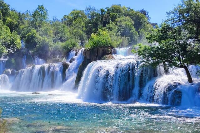 Private Krka Waterfalls tour with Zadar or Sibenik (or winery)
