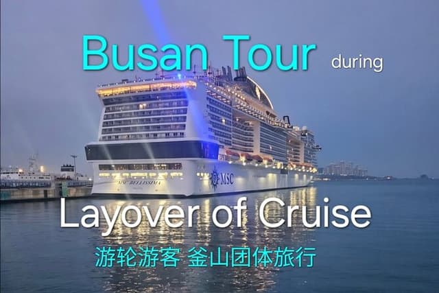 Busan Group Tour for Cruise ship passengers (Max 12 Guests)