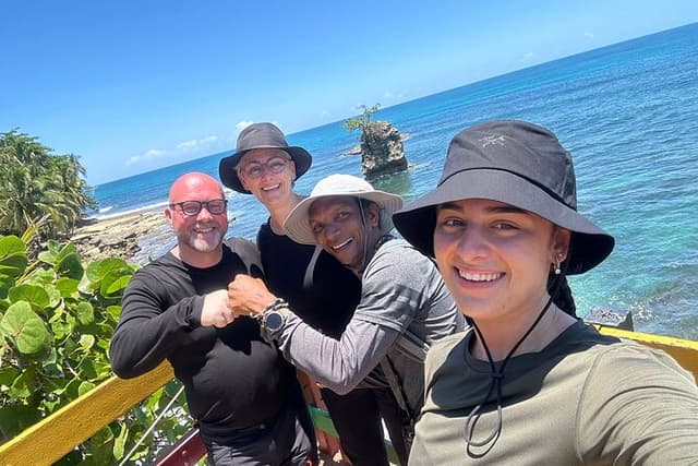Hike in Gandoca Manzanillo National Wildlife Refuge