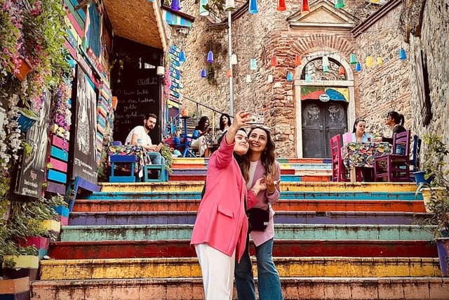 Galata Tower - Fener-Balat Neighborhoods & Golden Horn by Ferry