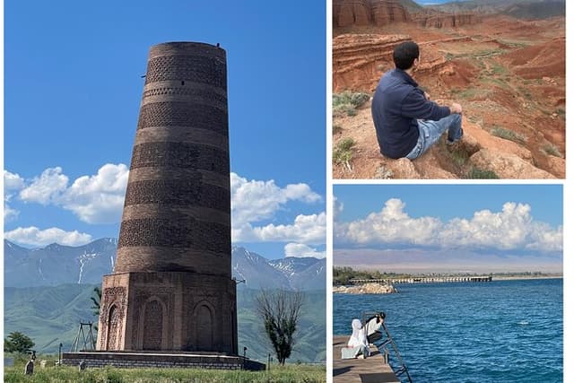 All in One Day Konorchek Canyon Issyk Kul Lake and Burana Tower