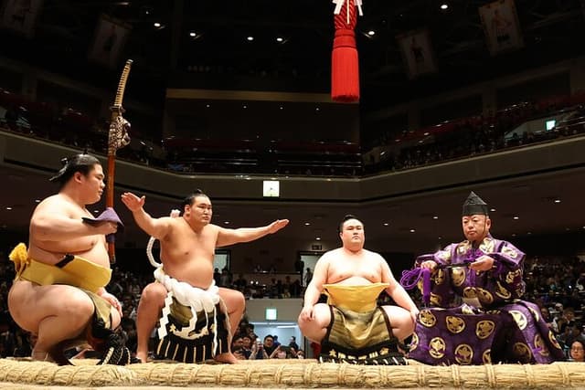 Tokyo Grand Sumo Tournament Viewing Tour with Tickets